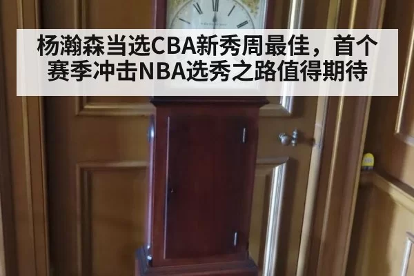 杨瀚森当选CBA新秀周最佳,首个赛季冲击NBA选秀之路值得期待
